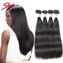 Silky Peruvian Straight Remy Hair Extensions Luxe Style Set