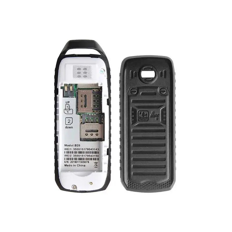 Uniwa Super Mini 2G Mobile Phone B25 Bluetooth Earphone