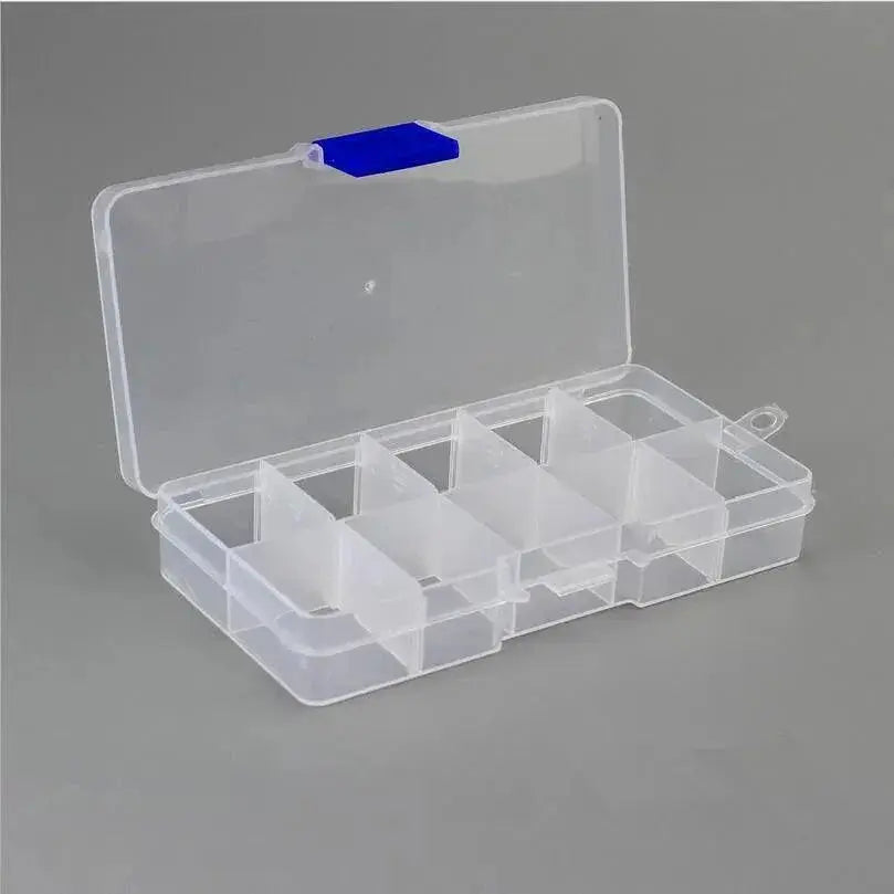Adjustable Plastic Jewelry Box Organizer Kit For DIY Crafts
