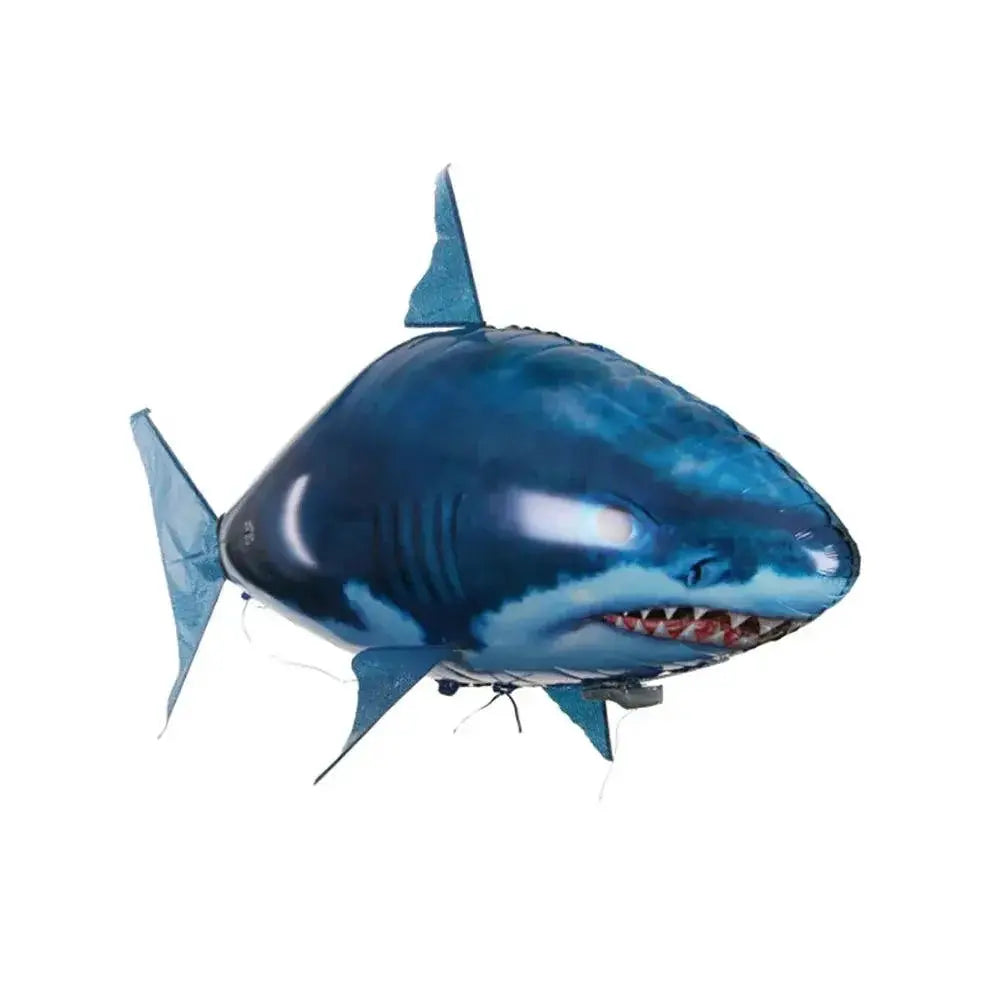 Inflatable Shark And Clown Fish RC Air Swimmers Indoor Fun