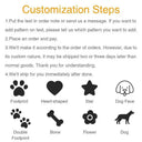 Reflective Dog ID Tag for Night Safety