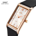 Mens Rectangle Dial Watch Durable Build