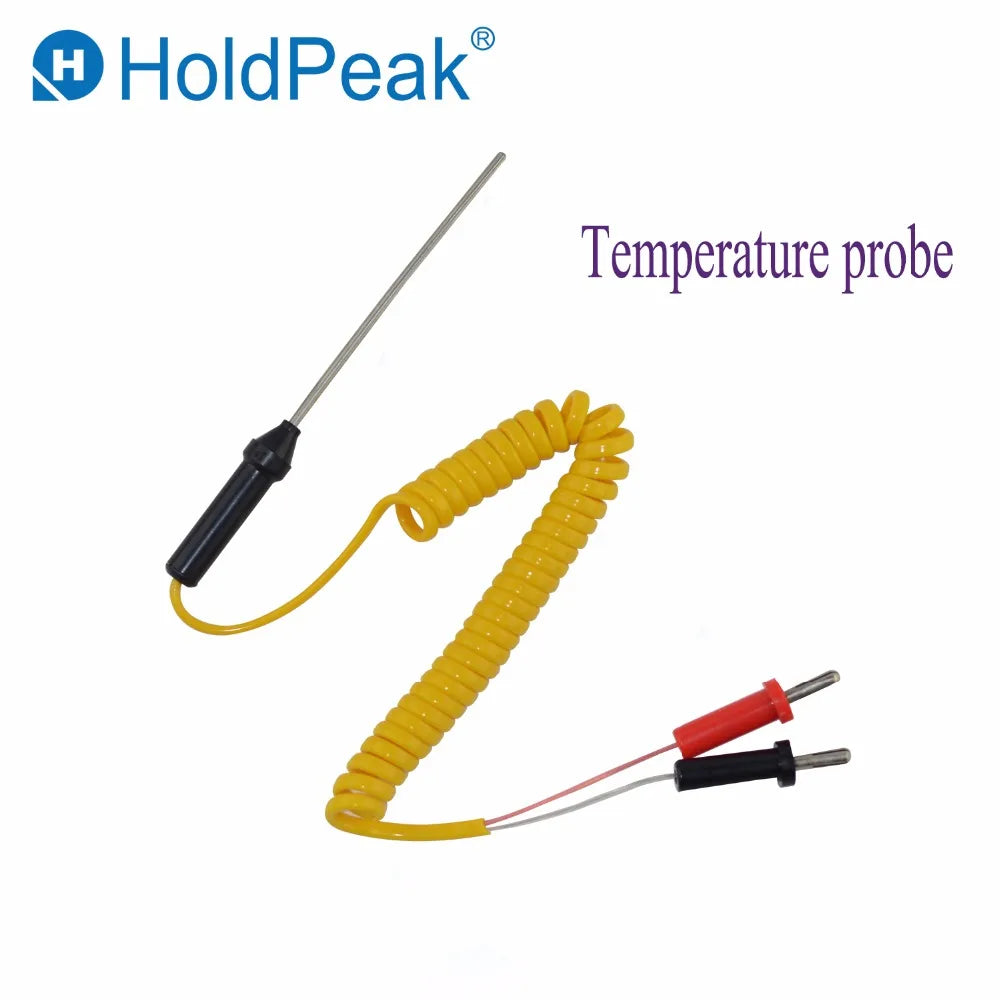 HoldPeak K-type Thermocouple Sensor Temperature Probe Digital — product view 1