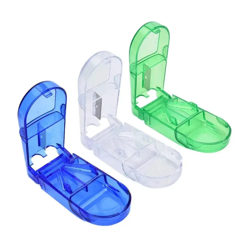 Effortless Pill Cutter and Organizer for Easy Med Management
