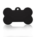 Personalized Dog Cat ID Tag Engraved Pet Collar Charm Keyring