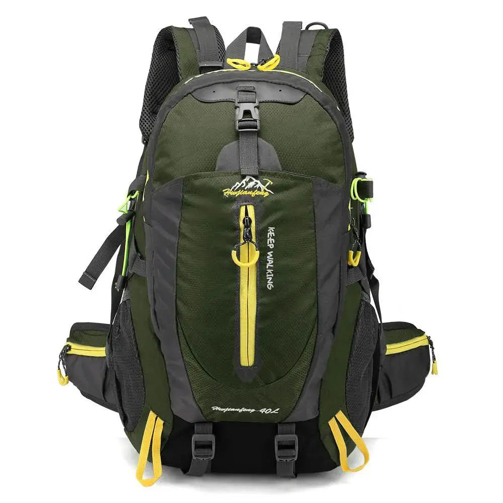 Waterproof Trekking Backpack for All — Red