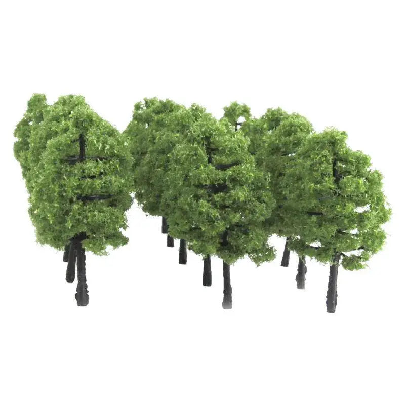 Miniature Model Train Trees for Lifelike Scenery Decor