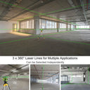 Precise 3x360 Laser Level for Builders
