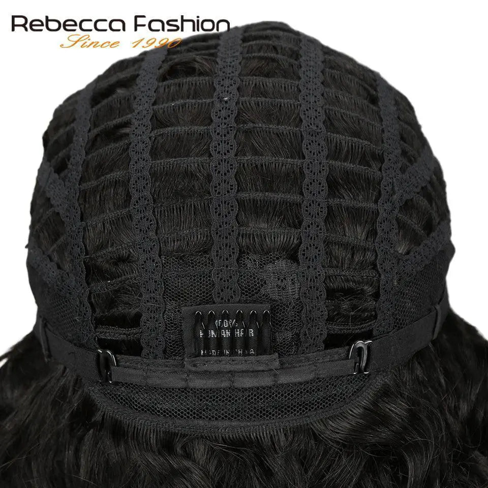 Rebecca Peruvian Sassy Curl Lace Wig Premium Human Hair