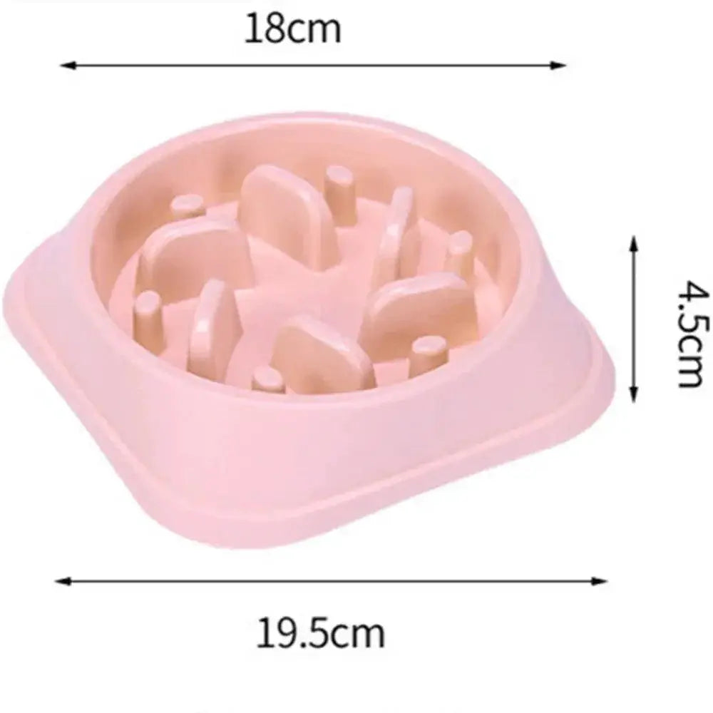 Slow Feed Pet Bowl Healthy Eating Solution for Pets