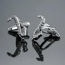 Cuff Links Brass Musical Instruments
