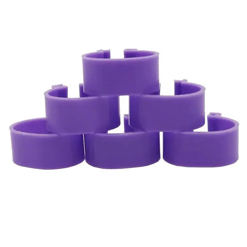 Poultry Foot Ring Set for Bird Identification and Carrying
