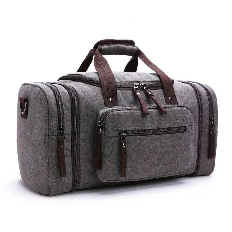 Markroyal Canvas Travel Duffel Bag Large Capacity Weekender