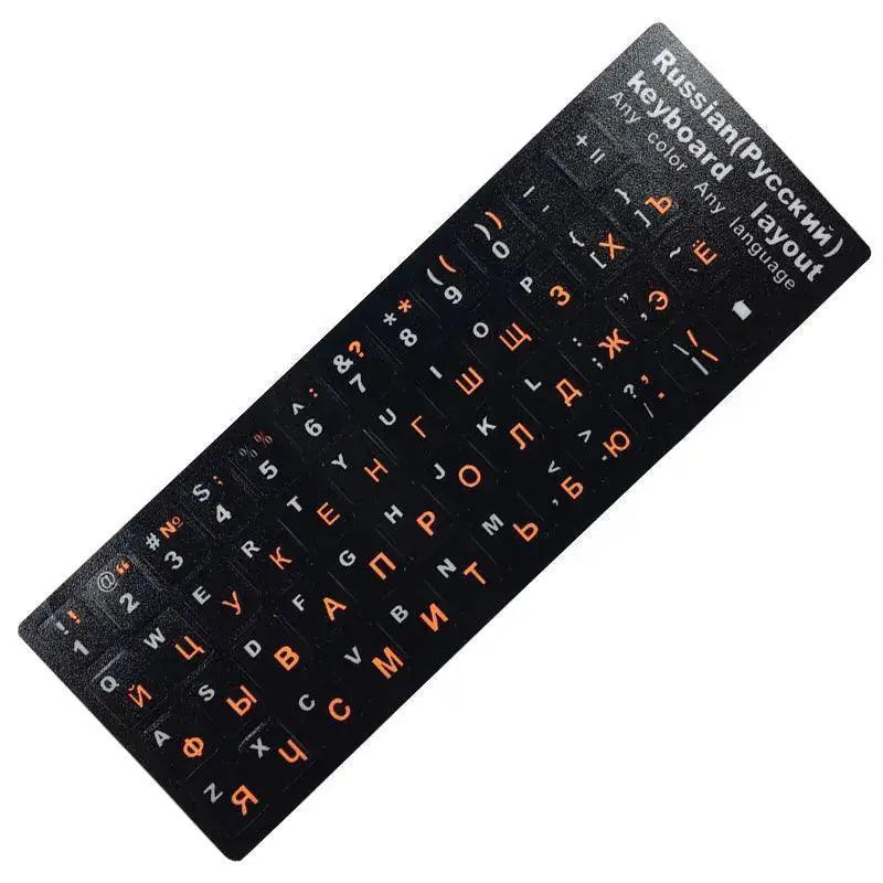 Russian Keyboard Stickers Multilingual Typing Upgrade