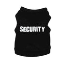 Summer Black Dog Vest for Small Breeds Stylish Design