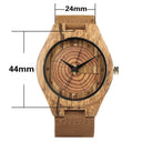 Handcrafted Wooden Men's Watch: Nature Inspired Fashion Timepiece