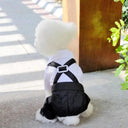 Pet Clothes Puppy Dog Tuxedo Suit Bow Tie Apparel S M L XL XXL