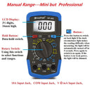 HoldPeak Mini Multimeter Digital Professional Multimeter AC/DC