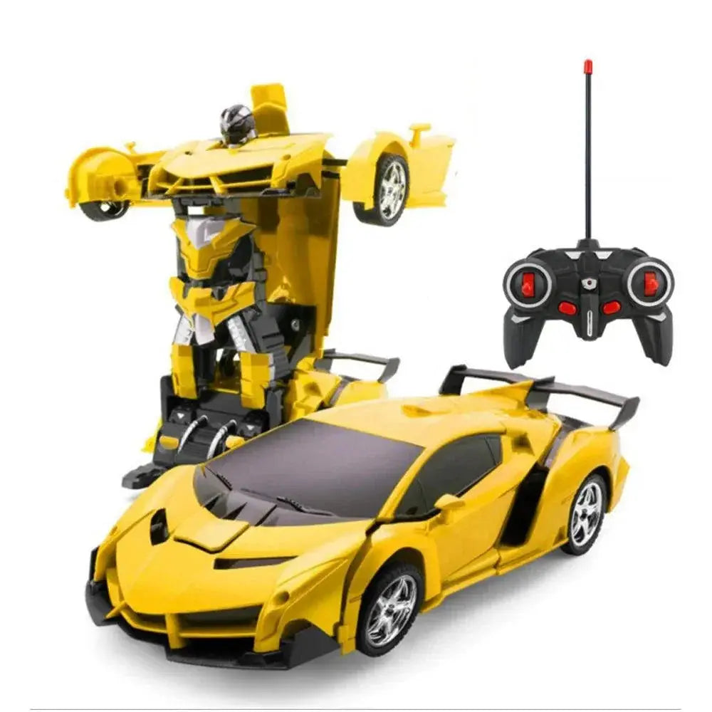 Transforming RC Car Robot Ultimate Drift Toy With Lights