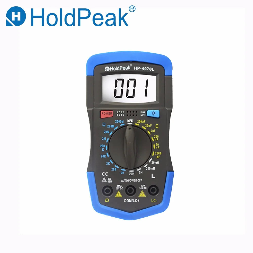 HoldPeak Digital Capacitance Meter ( LCR Meter ) Diagnostic-tool — product view 2