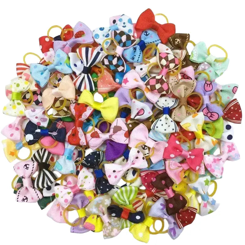 Secure Ribbon Bows - Dogs During Walks — product view 1