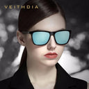 Unisex Retro Polarized Sunglasses with Aluminum TR90 Frame