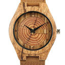 Handcrafted Wooden Men's Watch: Nature Inspired Fashion Timepiece