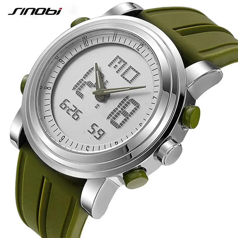 Sinobi Men's Dive Watch Waterproof Chronograph Timepiece