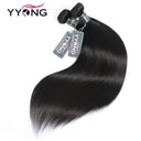 Brazilian Remy Hair Weave Elegant Black Bundles Transformation