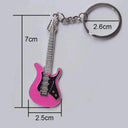New Design Classic Guitar Keychain Car Key Ring Gift 17079