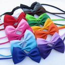Pet Bow Tie Set - Multicolor  Grooming Accessories