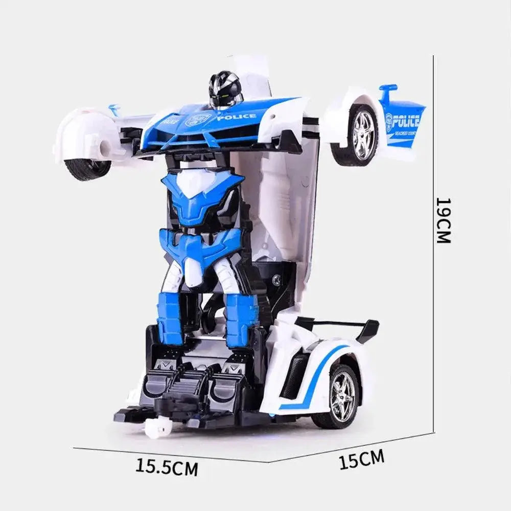 Transforming RC Car Robot Ultimate Drift Toy With Lights