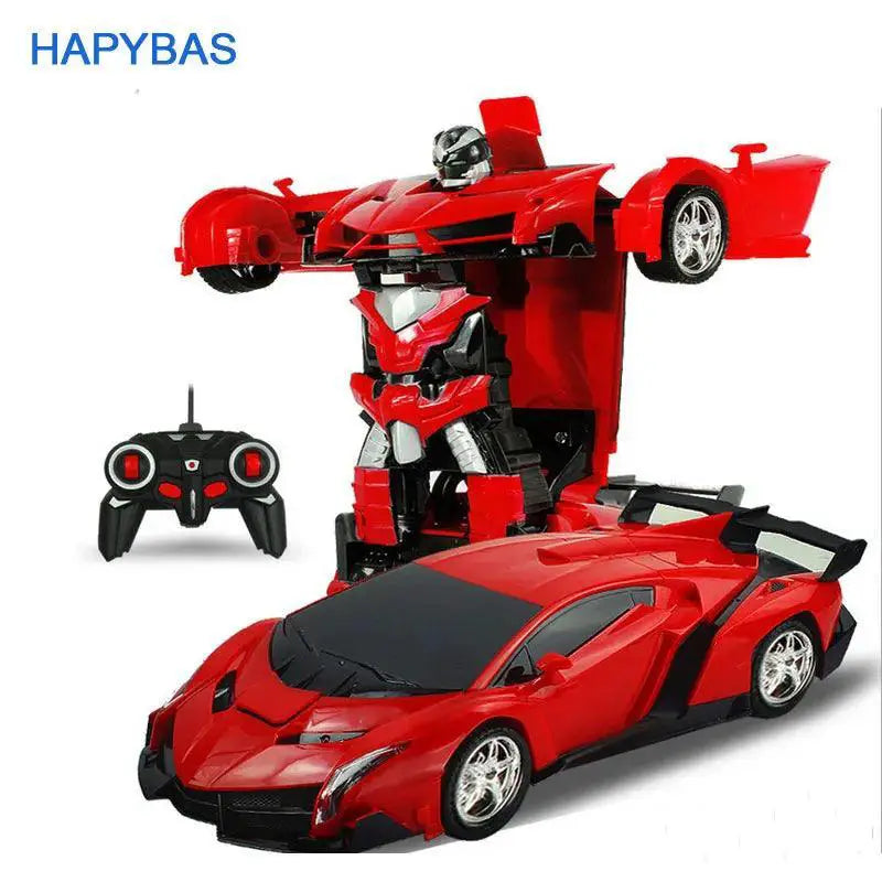 Transforming RC Car Robot Ultimate Drift Toy With Lights