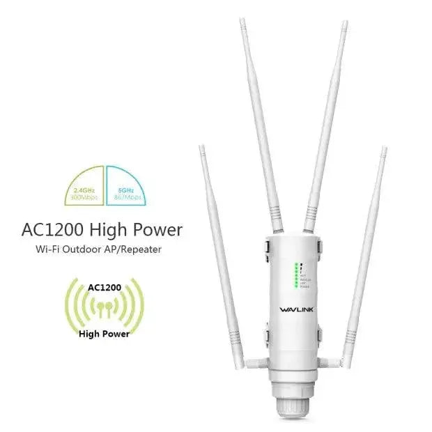 Outdoor WiFi Repeater Extends Coverage — AC 300 WiFi Repeater