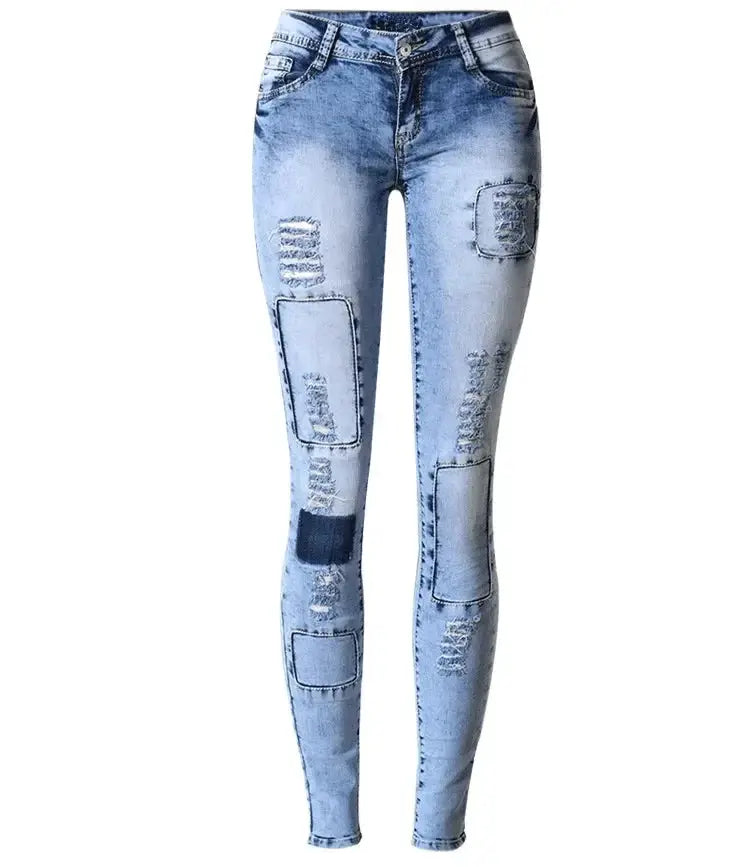 Patchwork Tights for Women Breathable — product view 11
