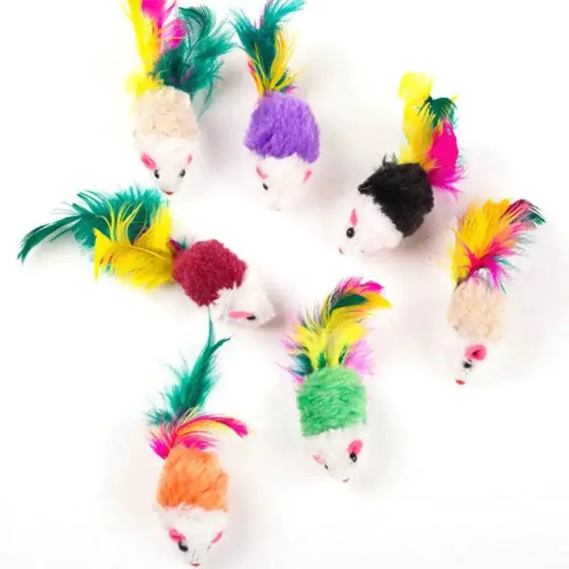 Cute Feather Cat Toys Interactive Training Supplies For Pets