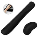 Ergonomic Memory Foam Wrist Rest Set for Office Comfort