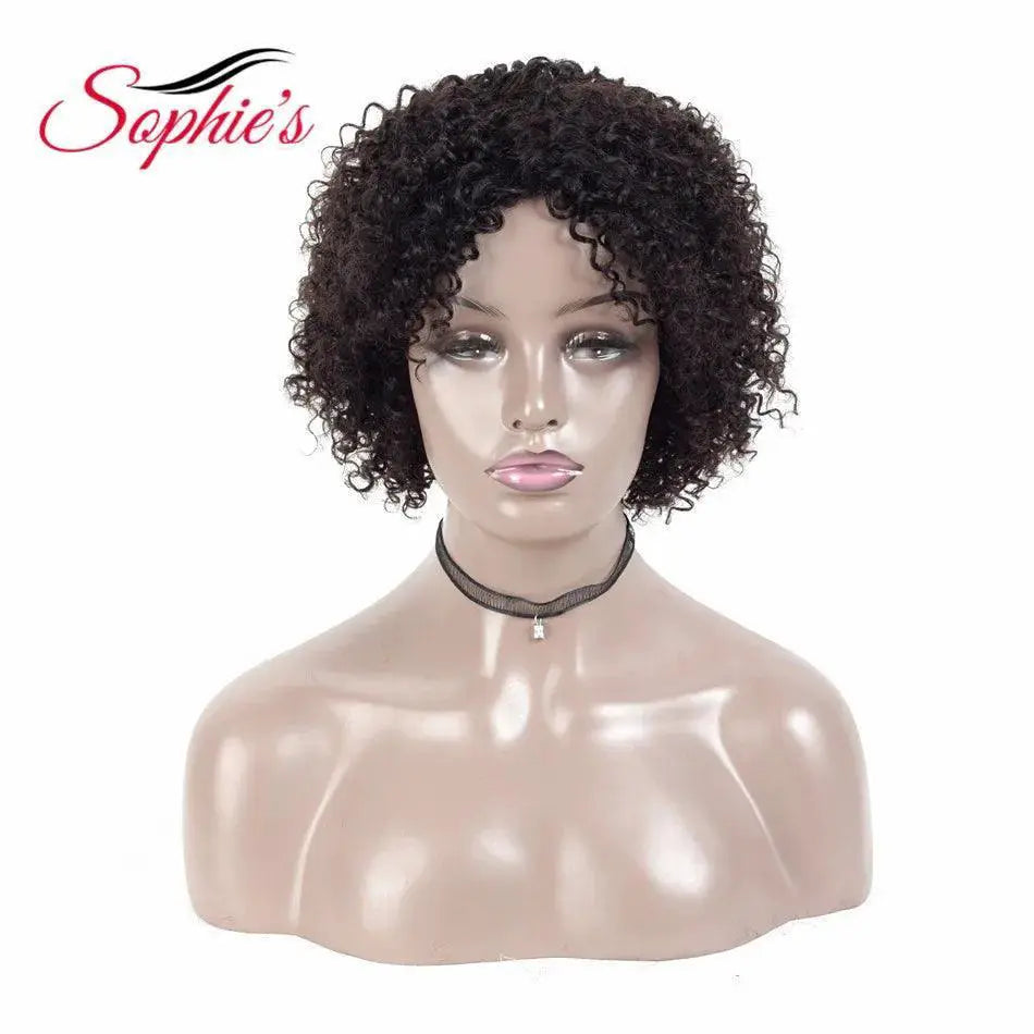 Sophies Brazilian Jerry Curl Wigs For Chic Style Line