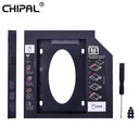 CHIPAL HDD Caddy for Laptop SSD Maximize Storage Flexibility