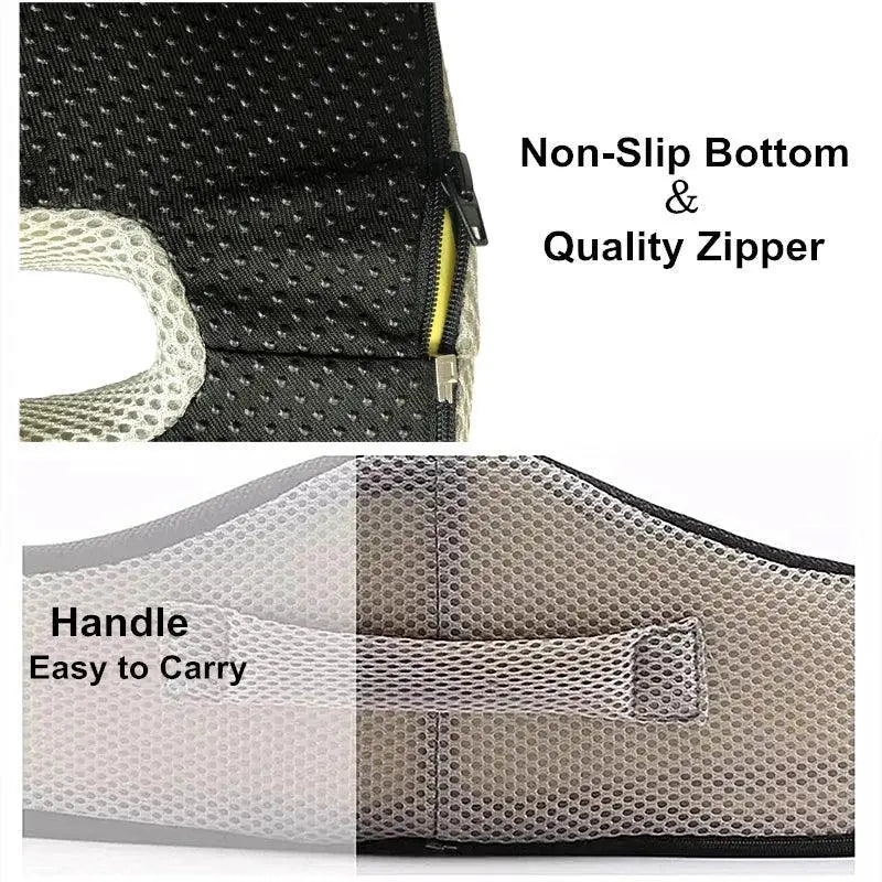 Coccyx Memory Foam Seat Cushion For Tailbone Pain Relief