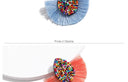 2024 Fringe Tassel Earrings For Women Colorful Beaded Boho Statement Jewelry