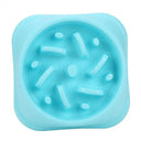Slow Feeder Dog Bowl Durable Plastic Non-Slip Pet Bowl