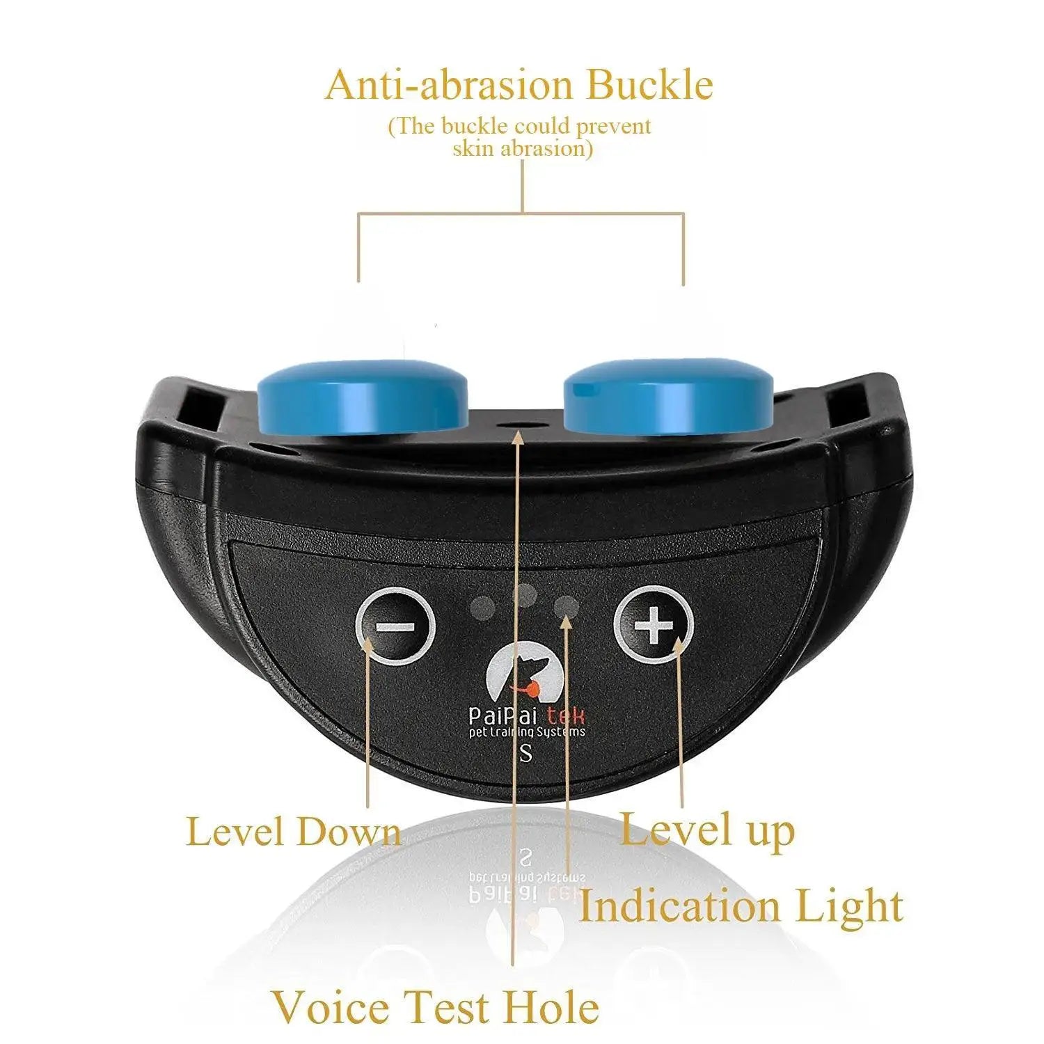 Dog Stop Bark Collar Adjustable Sensitivity Waterproof