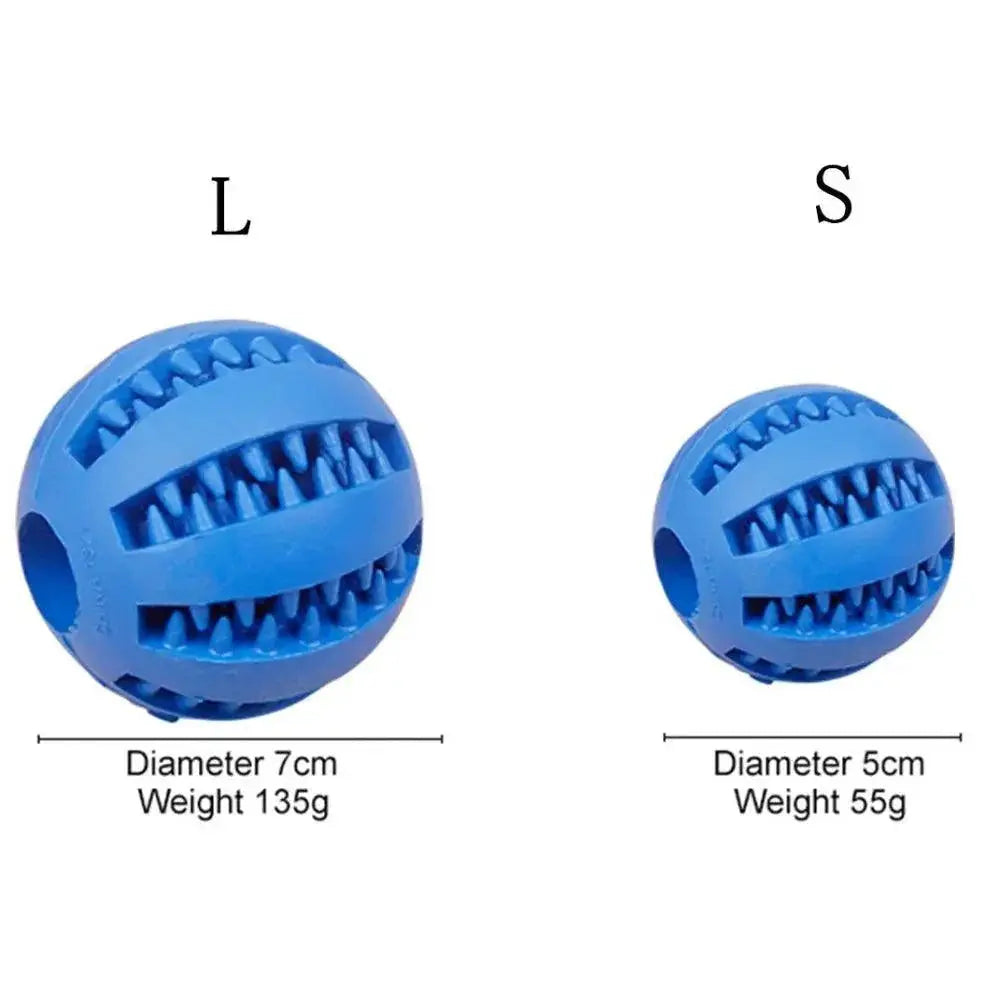 Dog Interactive Dental Health Chew Toy Ball For Pets