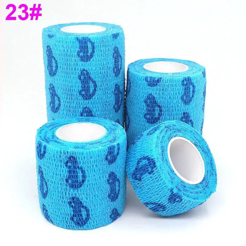 Printed Elastic Bandage Wrap for Joint Support and Recovery