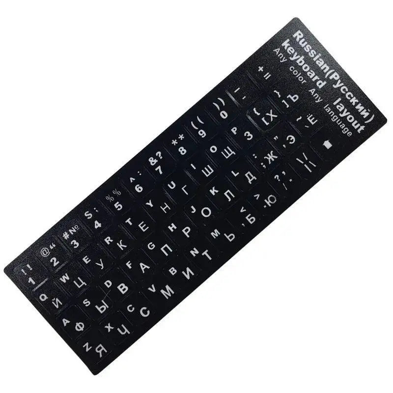 Russian Keyboard Stickers Multilingual Typing Upgrade