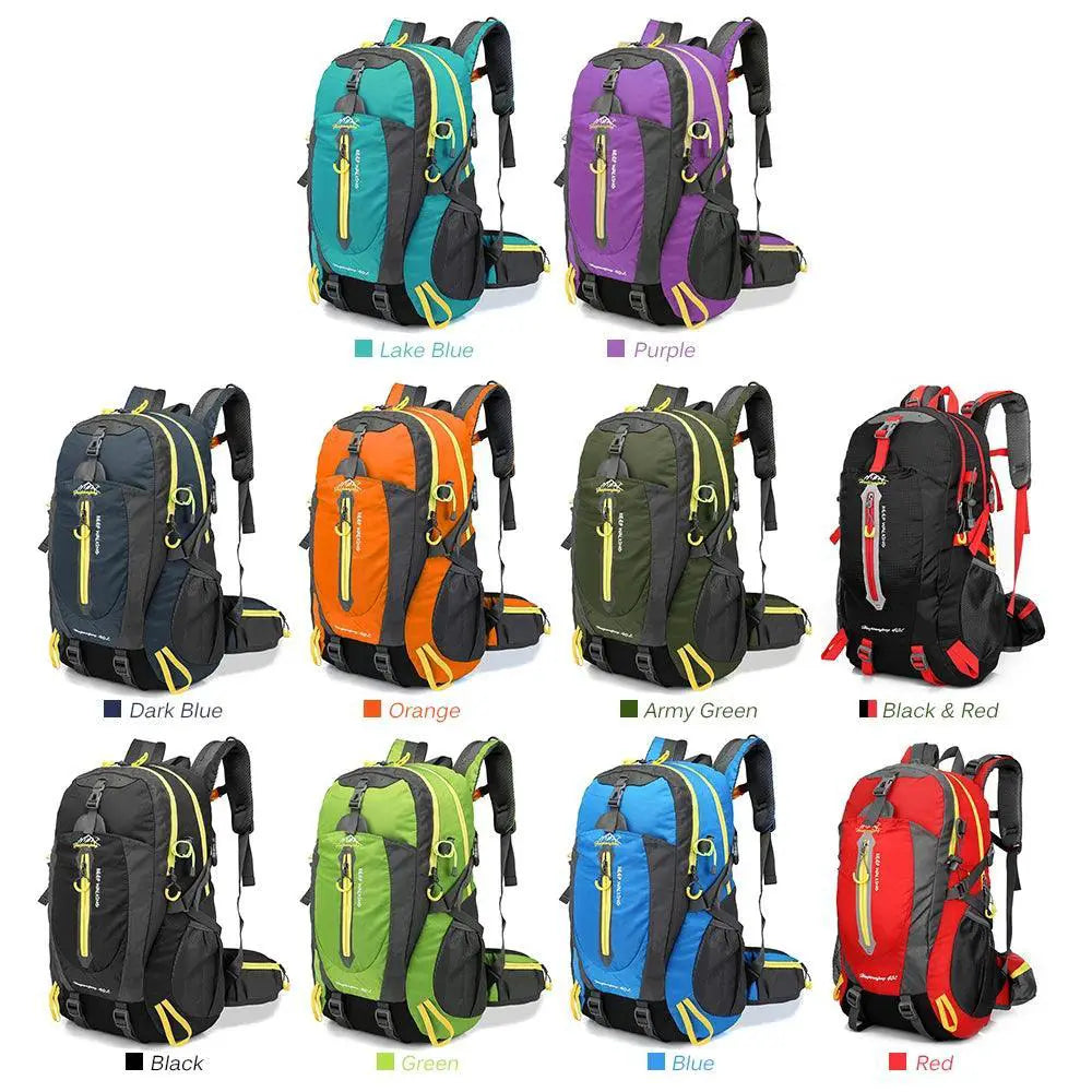 40L Waterproof Hiking Backpack For Men And Women Rucksack