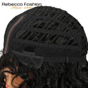 Rebecca Peruvian Sassy Curl Lace Wig Premium Bold Hairpiece