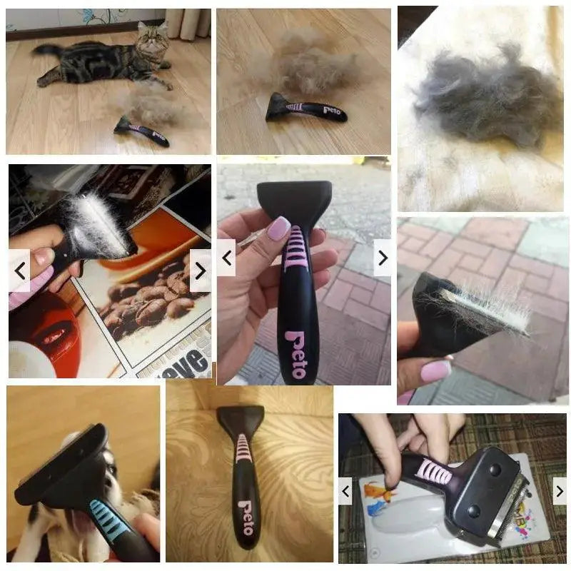 Pet Hair Grooming Comb for Dogs and Cats Easy Shedding