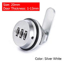 Zinc Alloy Combo Lock - Durable Cam For Mailbox